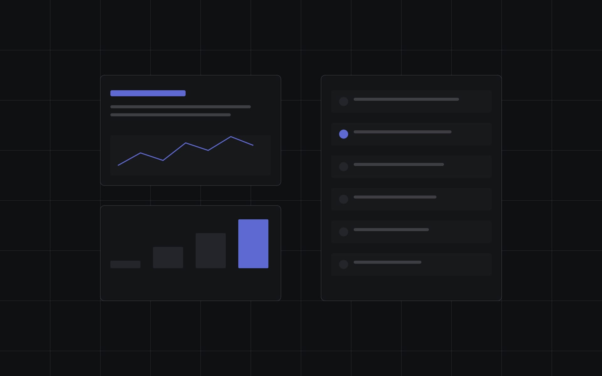 Dark dashboard UI showing freight dispatch assignments, ranked driver options and inline conflict warnings for Atlas Freight